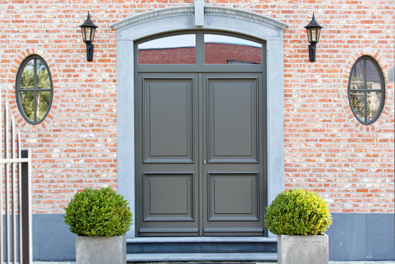 Een veilige deur in Hout | Profel